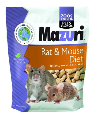 Mazuri Alimento Para Ratas, Ratones Y Hamsters