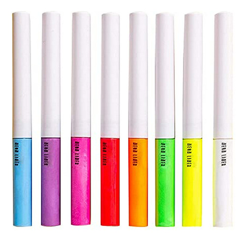 Delineadores - Maepeor Neon Liquid Eyeliner 8 Colors Uv Glow