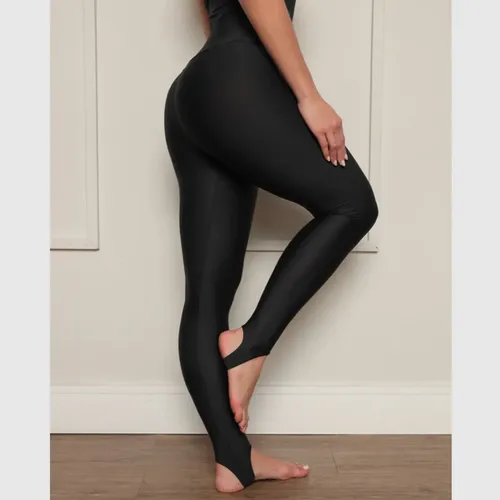 Calça Legging Preta Pezinho Cintura Alta Do P Ao Plus Size | Frete
