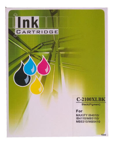Kit 4 Tintas Compatible Pgi2100 Xl Maxify Ib4010 4110 Mb5110