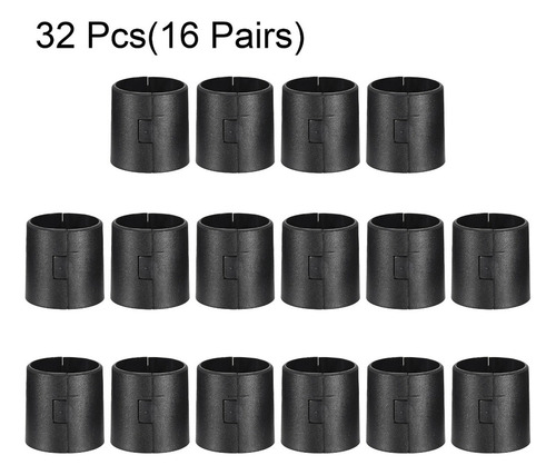 Para Top 32 Clips De Alambre Estantes 1.5 Negro Clip