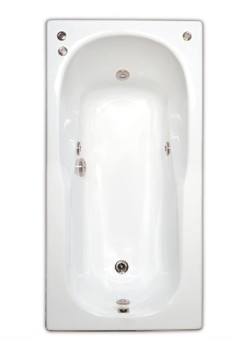 Imagen 2 de 10 de Bañera Hidromasaje Jacuzzi 170 X 70 Acrílico 6 Jets