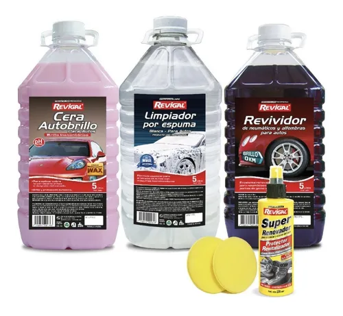comprar Shampoo Espuma Hidro Cera Revividor Renovador Y Pads Revigal
