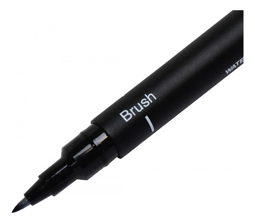 Imagem 4 de 6 de Caneta Uni Pin Nankin Preta 12 Unidades 0.03/ Brush Uni Ball
