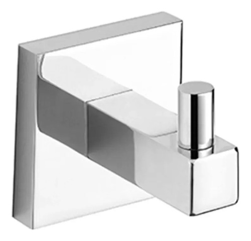 Percha Simple Linea Qubic - Accesorios De Baño Ottone