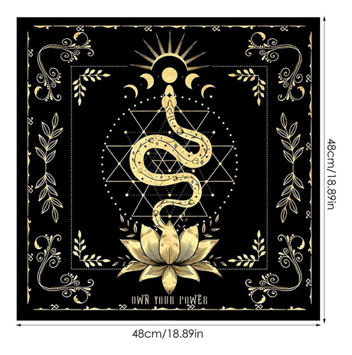 C. Mantel De Altar Mantel De Bruja Tela De Tarot Mantel De