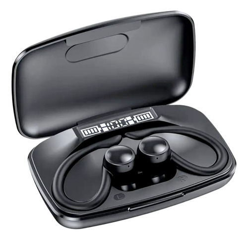 Fone De Ouvido Bluetooth Sem Fio Confortável Estéreo Touch Cor Preto