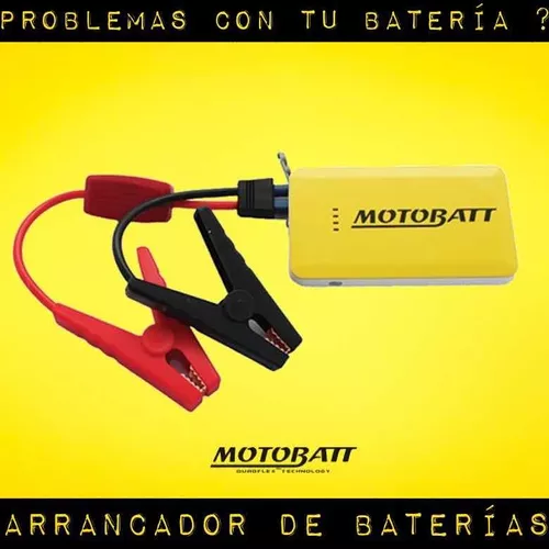 Arrancador De Batería Motobatt 7500mah, Power Bank