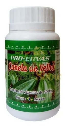 Suplemento em cápsula Pró-Ervas  Ervas Canela de Velho vitamina Canela de Velho sabor  ervas em frasco de 100mL