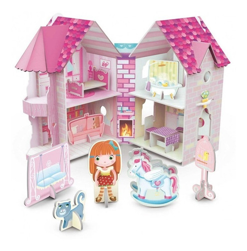 La Casa De Muñecas 3d - Libro + Maqueta - Sassi