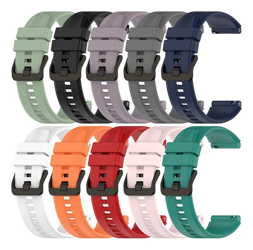 Fitturn 10-pack Band Compatible Con El Reloj Honor Gs 3i 3 /