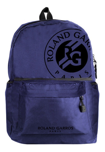 Mochila Porta Notebook Roland Garros Escolar Deportiva New