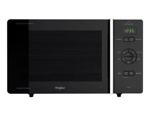 Microondas Whirlpool Mcp346sl Color Negro Plateado