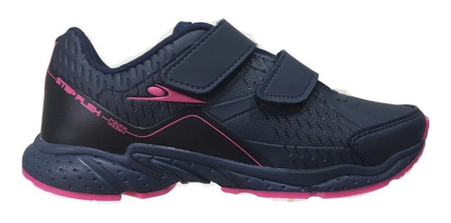 Tênis Feminino Infantil Klin Step Flex Marinho Pink 134058