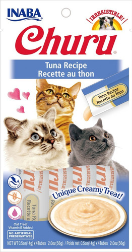 Churu Golosina Para Gatos En Puré De Tuna Recipe
