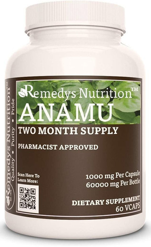 Anamu Remedy's | Anamu | Guinea Henweed | 1000mg | 60 Caps