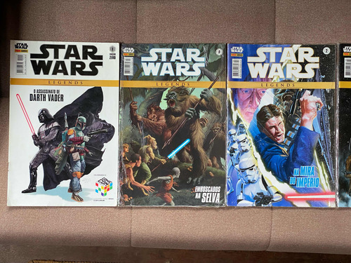 Quadrinhos Hq Comics Star Wars Lote 8 Unidades Conservados