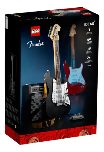 Kit De Construcción Lego Ideas Fender® Stratocaster™ 21329 1074 Piezas 3+