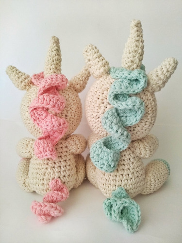Amigurumi - Muñeco Al Crochet - Umberto El Unicornio