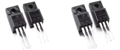 2 Transistor A2222 Y 2 C6144 Para Tarjetas Lógicas Epson