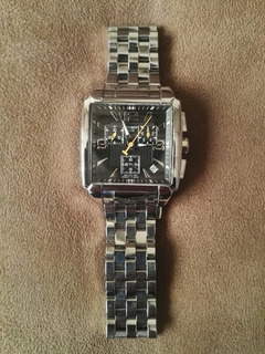 reloj tissot cuadrado hombre Reloj Tissot T005.517.11.057.00 Hombre Cuadrado Acero Crono