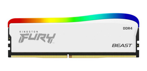 Memoria Ram Kingston Fury Beast White 8gbx3600mhz