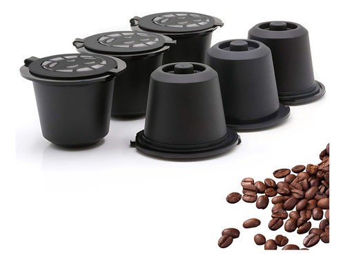 6 Cápsulas Filtro De Café Reutilizables Para Dolce Gusto