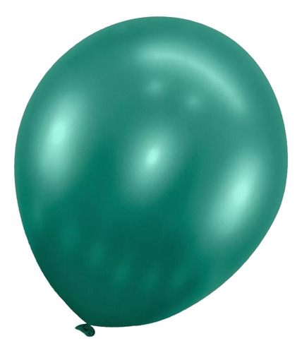 Globo Party Time Perlado 12 Verde X25u Globo Pop