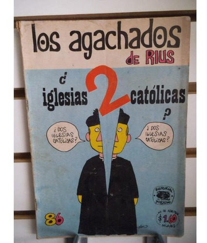 Comic Los Agachados De Rius 86 Editorial Posada Vintage