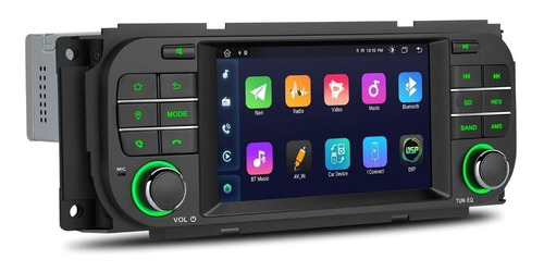 Chrysler Jeep Dodge Carplay Android 11 Gps Touch Wifi Radio