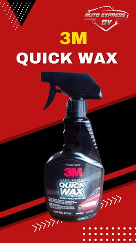 Spray Para Detalles Quick Wax 473ml 3m