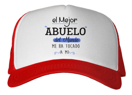 Gorra Frase El Mejor Abuelo Del Mundo