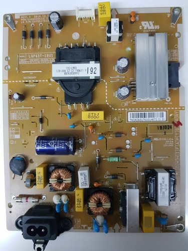 Placa Fuente Televisor LG 43um7360psa Eax68304101(1.6)