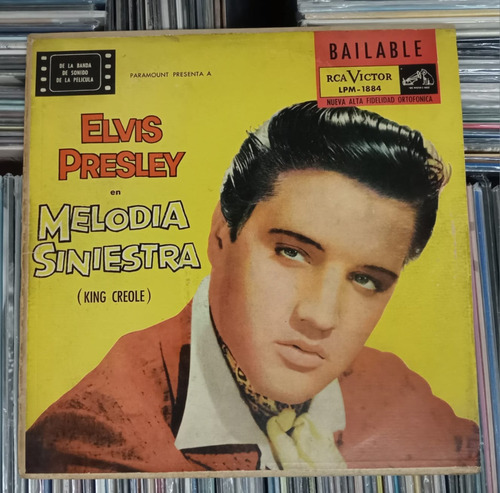 Elvis Presley - Melodia Siniestra - Vinilo Lp Argent / Kktus