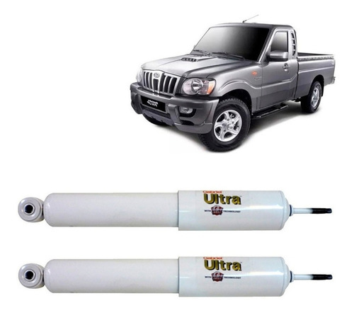 Par Amortiguadores Delanteros Para Mahindra Pickup 2007 2012