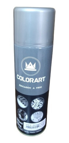 Zincagem A Frio Anti Ferrugem Spray Colorart 300ml Corrosão