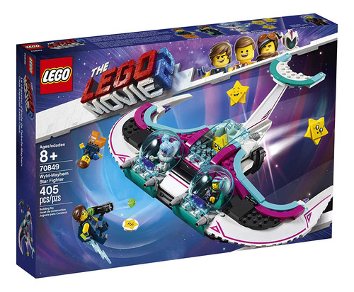 Lego The Movie - Star Fighter De General Caos - 70849 Lego