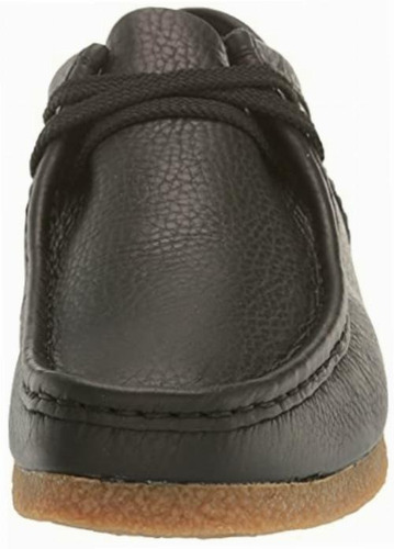 Clarks Shacre Ii Mocasines Para Correr Para Hombre, Cuero Color Cuero Negro