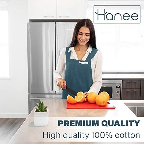 Delantales De Algodón Hanee Para Mujeres Y Hombres | Delanta