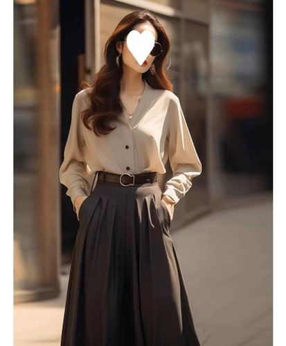Ropa De Primavera Y Otoño Con Un Conjunto De Ropa A La Moda