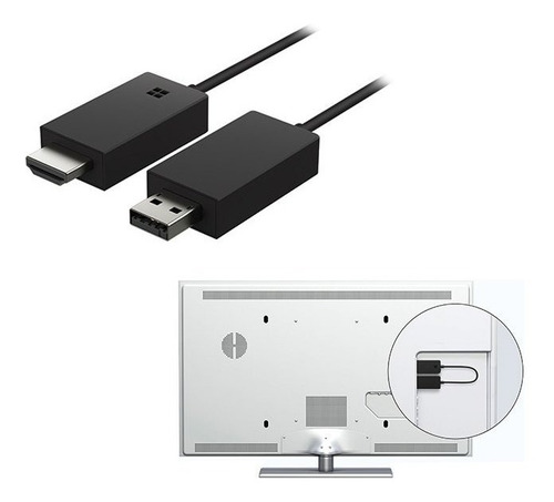 Adaptador De Pantalla Inalámbrico Microsoft P3q-0001 Ctman