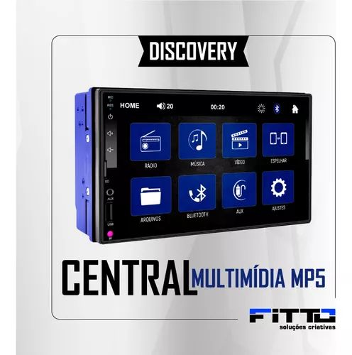 Central Multimidia Onix Joy 2019 Camera Ré Bluetooth Espelha