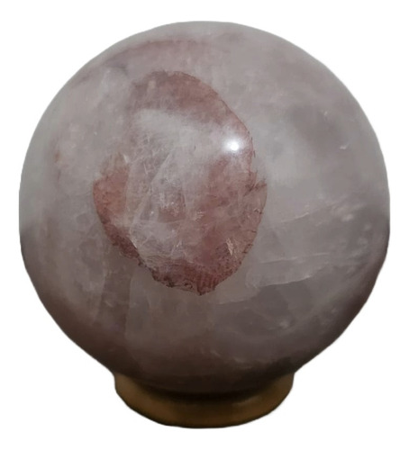 Bola Esfera Hematoide Vermelho Natural 255g 5,5cm Alt