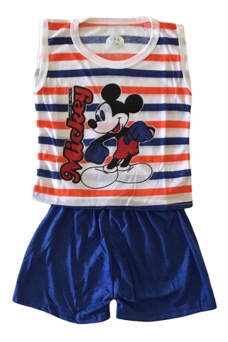 Conjunto Polera Y Short Para Niños