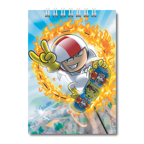 Cuaderno Dibujo - Kick Buttowski