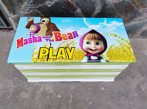 Baúl Infantil Maya Y El Oso