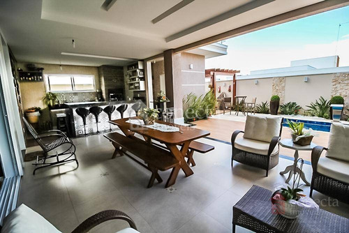 Imagem 14 de 30 de Casa À Venda, 389 M² Por R$ 2.100.000,00 - Condomínio Villa Lobos - Paulínia/sp - Ca0849