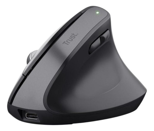 Mouse Ergo Bayo+ Negro Inalámbrico