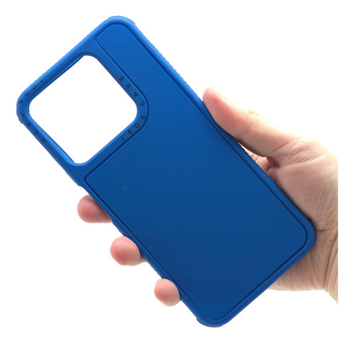 Funda 3 En 1 Para Zte A55 Case Uso Rudo Bumper Protector Supreme - Azul Rey Zte Blade A55