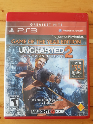 Uncharted 2 Ps3 - Español - En Caja Con Manuales (físico)